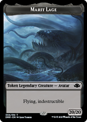 Elephant // Marit Lage Double-Sided Token [Dominaria Remastered Tokens] | Game Grid - Logan
