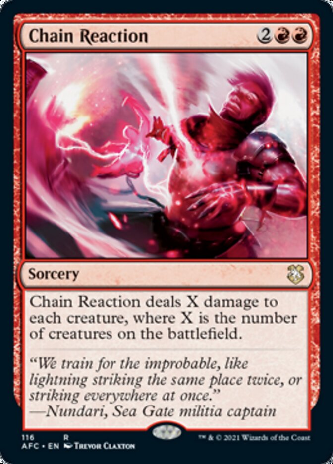 Chain Reaction [Dungeons & Dragons: Adventures in the Forgotten Realms Commander] | Game Grid - Logan