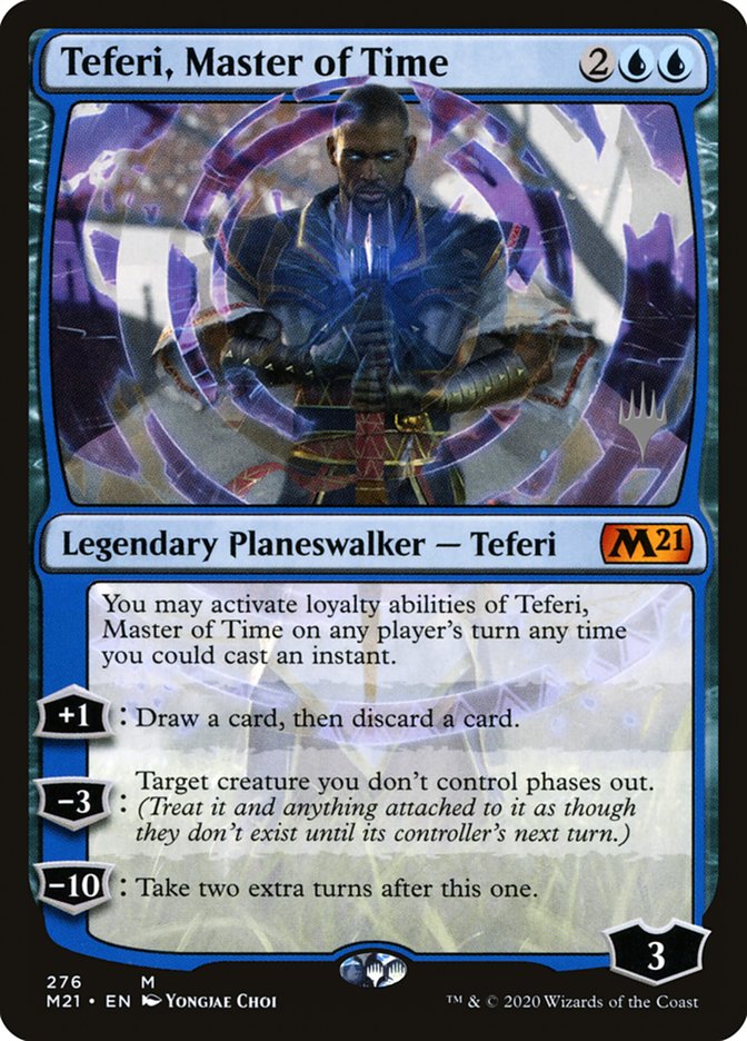 Teferi, Master of Time (Promo Pack) (276) [Core Set 2021 Promos] | Game Grid - Logan