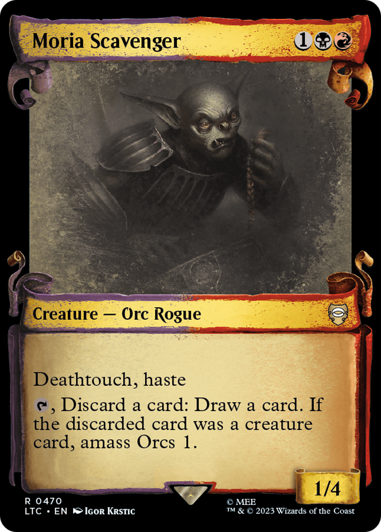 Moria Scavenger [The Lord of the Rings: Tales of Middle-Earth Commander Showcase Scrolls] | Game Grid - Logan