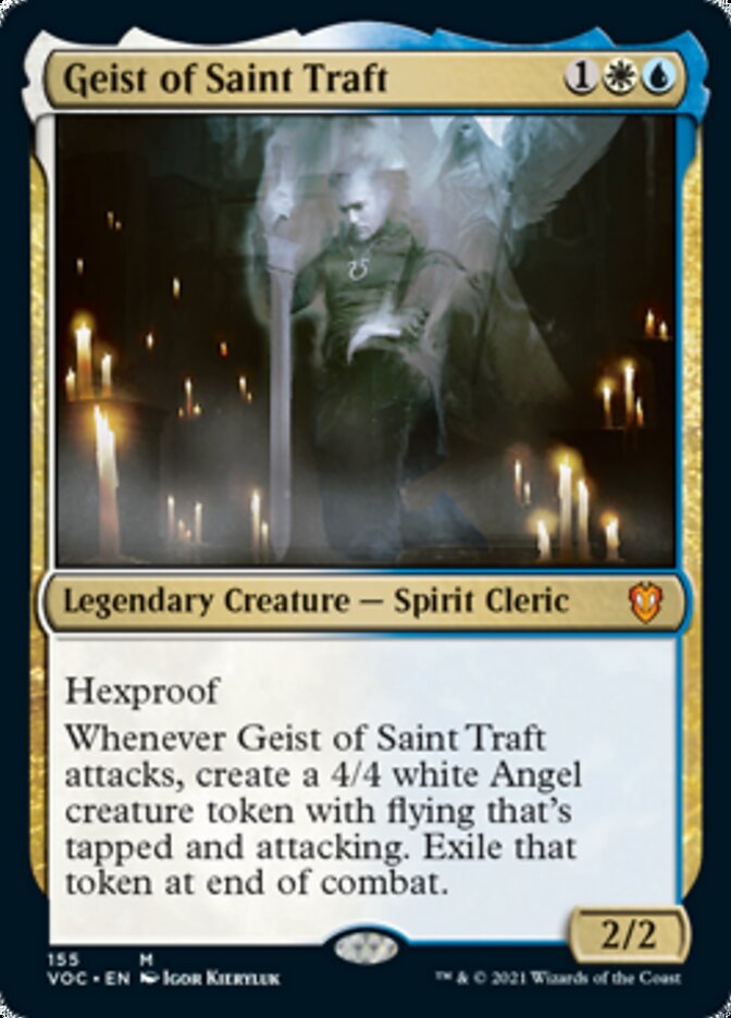 Geist of Saint Traft [Innistrad: Crimson Vow Commander] | Game Grid - Logan