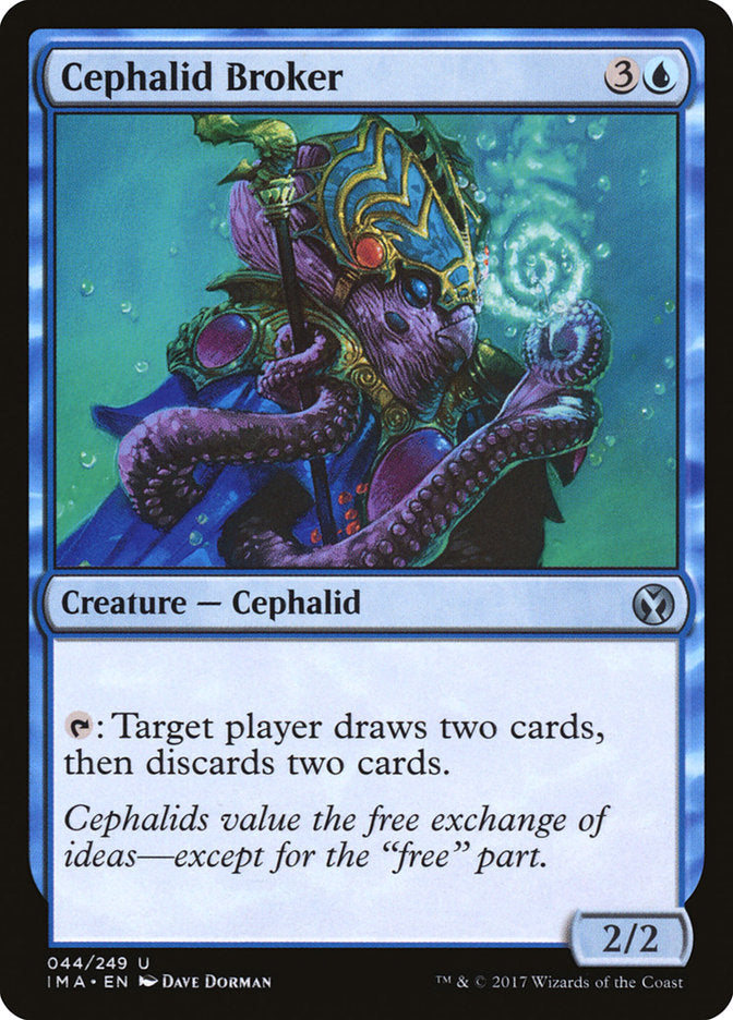 Cephalid Broker [Iconic Masters] | Game Grid - Logan