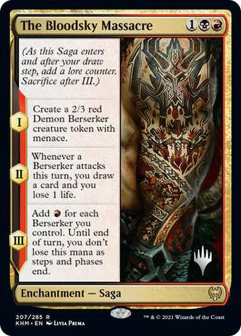 The Bloodsky Massacre (Promo Pack) [Kaldheim Promos] | Game Grid - Logan