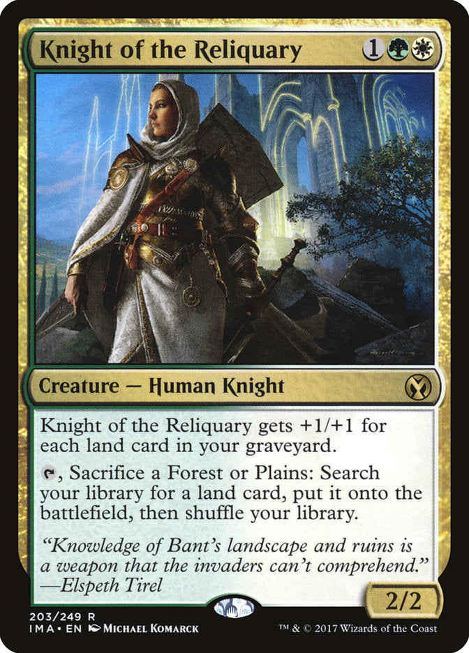 Knight of the Reliquary [Iconic Masters] | Game Grid - Logan