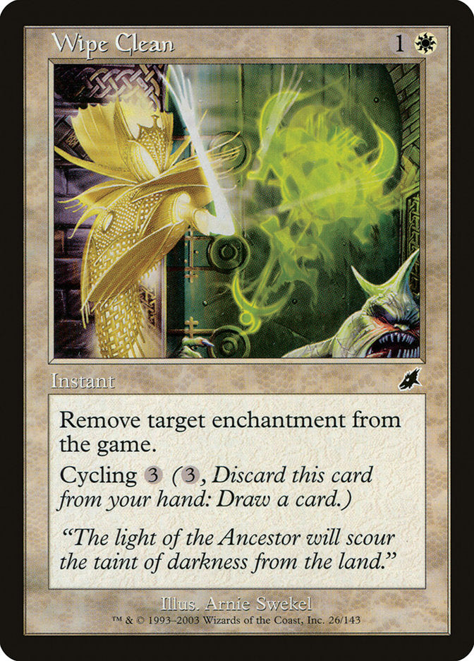 Wipe Clean [Scourge] | Game Grid - Logan