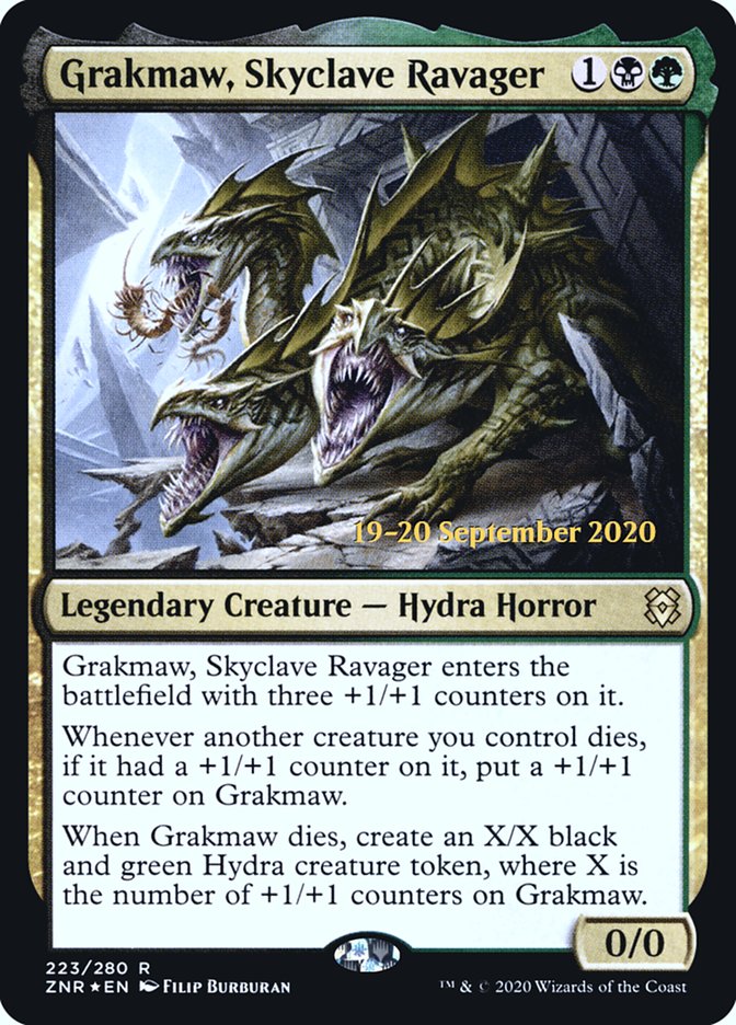 Grakmaw, Skyclave Ravager [Zendikar Rising Prerelease Promos] | Game Grid - Logan