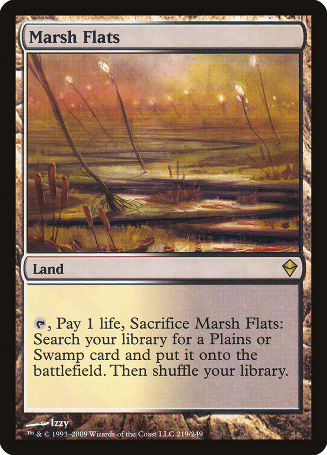 Marsh Flats [Zendikar] | Game Grid - Logan