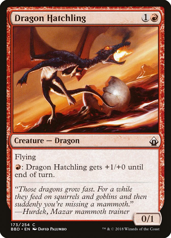 Dragon Hatchling [Battlebond] | Game Grid - Logan