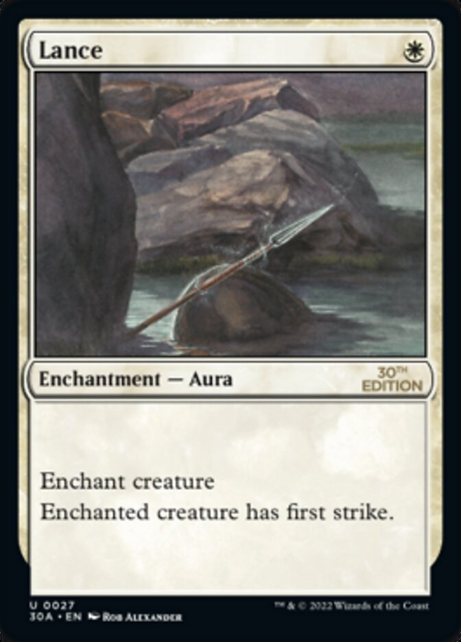 Lance [30th Anniversary Edition] | Game Grid - Logan