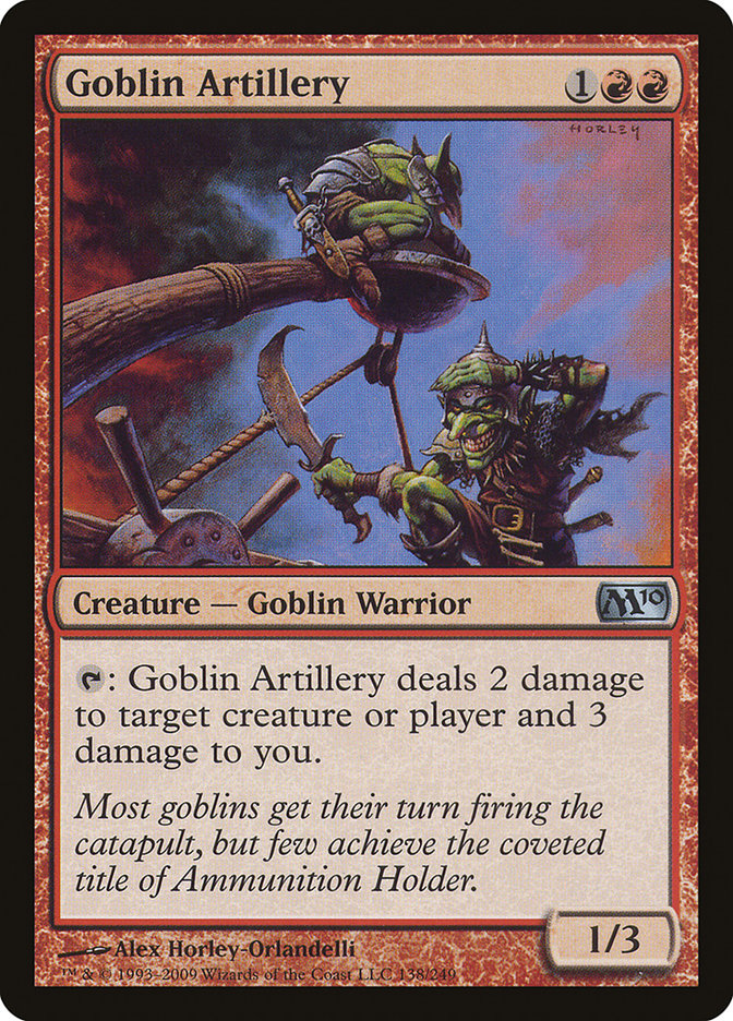 Goblin Artillery [Magic 2010] | Game Grid - Logan