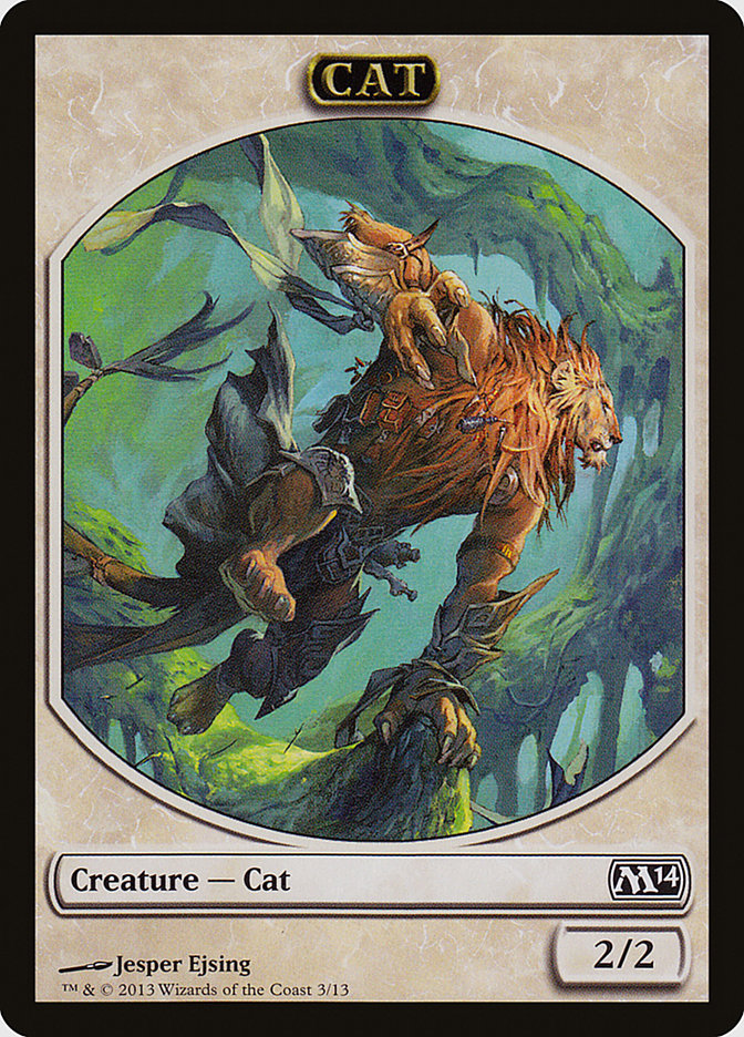 Cat Token [Magic 2014 Tokens] | Game Grid - Logan