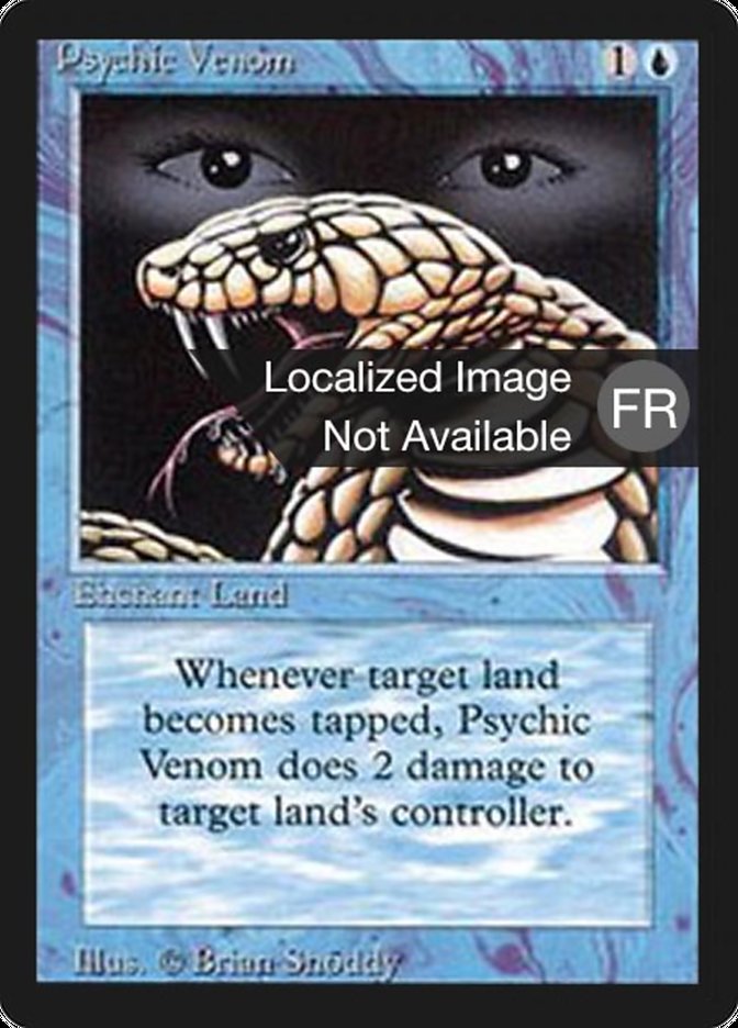 Psychic Venom [Foreign Black Border] | Game Grid - Logan