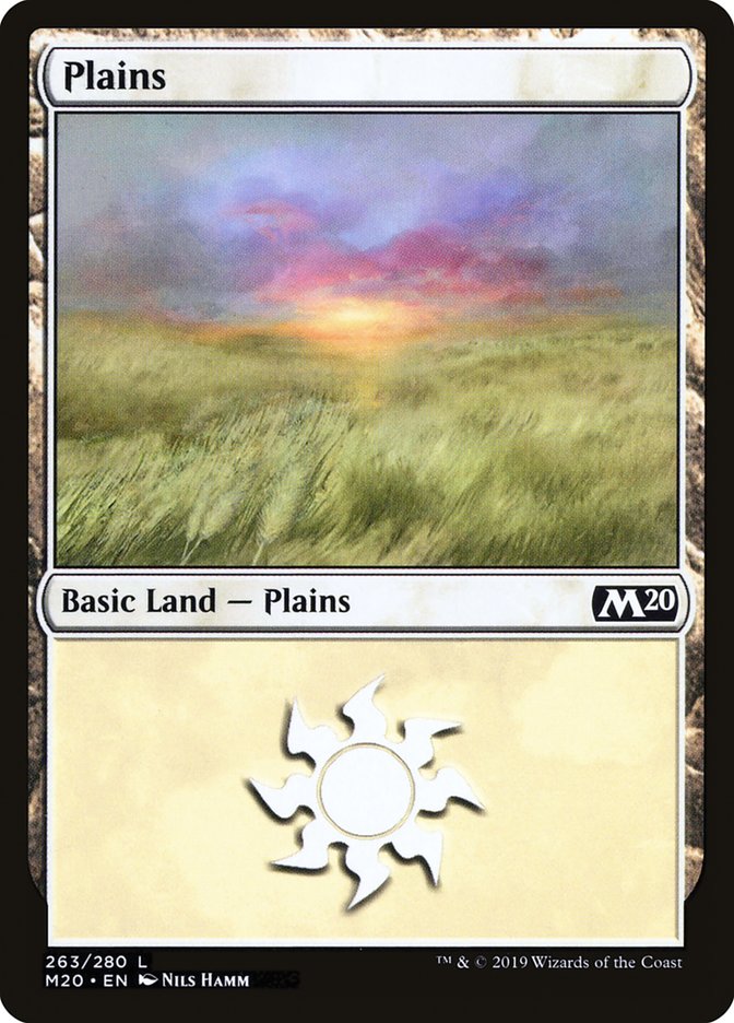 Plains (263) [Core Set 2020] | Game Grid - Logan