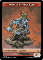 Soldier // Kobolds of Kher Keep Double-Sided Token [Murders at Karlov Manor Commander Tokens] | Game Grid - Logan