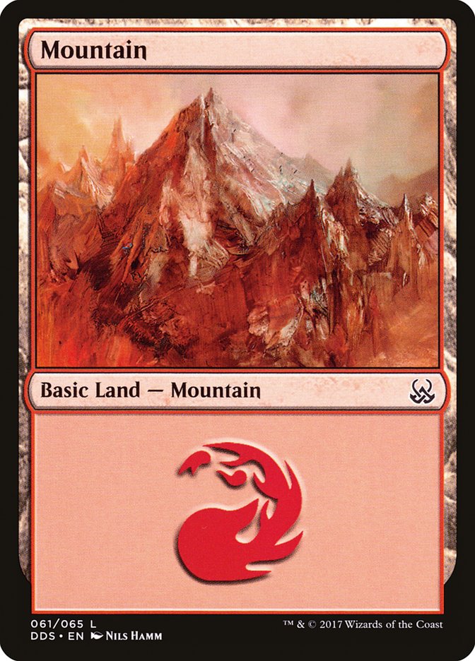 Mountain (61) [Duel Decks: Mind vs. Might] | Game Grid - Logan