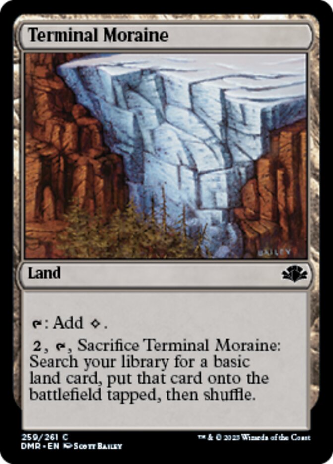 Terminal Moraine [Dominaria Remastered] | Game Grid - Logan