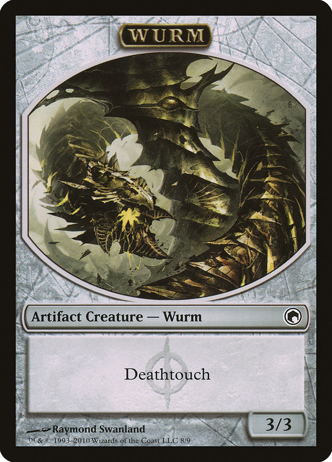 Wurm Token (8/9) [Scars of Mirrodin Tokens] | Game Grid - Logan