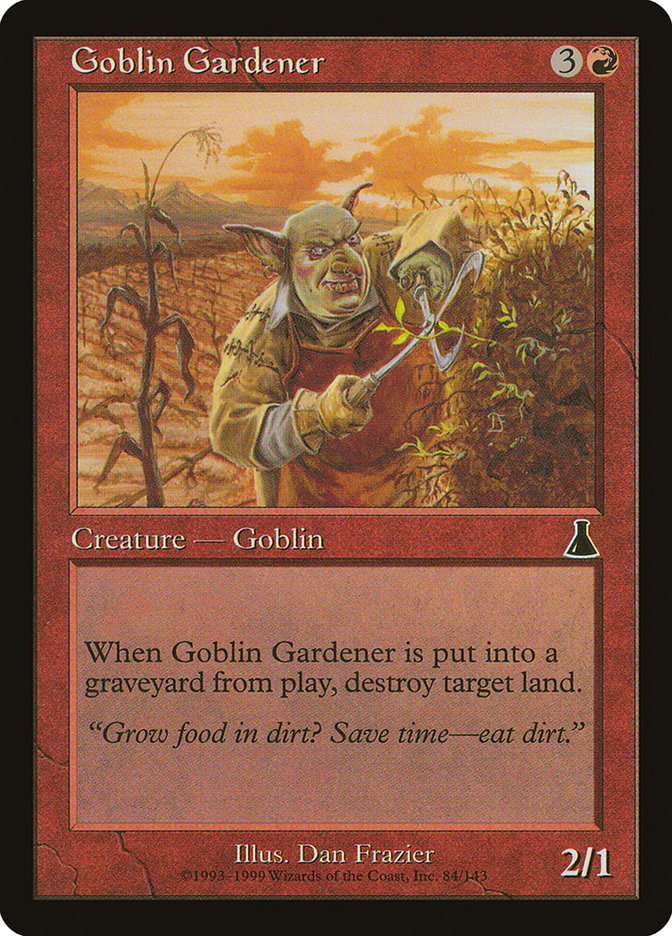Goblin Gardener [Urza's Destiny] | Game Grid - Logan