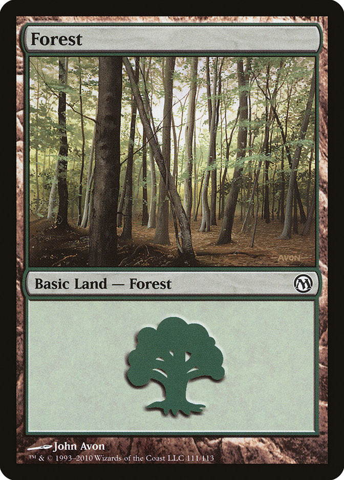 Forest (111) [Duels of the Planeswalkers] | Game Grid - Logan