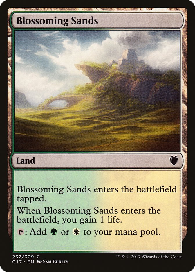 Blossoming Sands [Commander 2017] | Game Grid - Logan