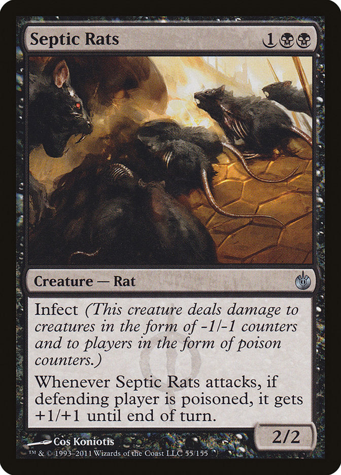 Septic Rats [Mirrodin Besieged] | Game Grid - Logan