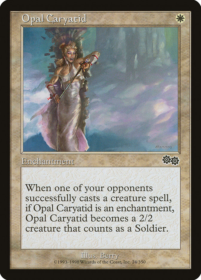 Opal Caryatid [Urza's Saga] | Game Grid - Logan
