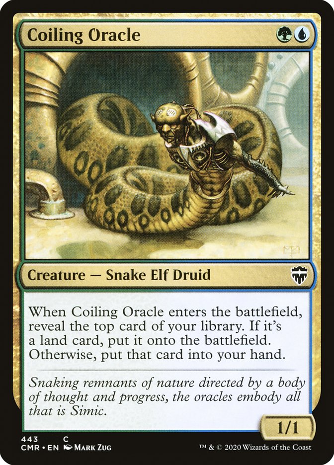 Coiling Oracle [Commander Legends] | Game Grid - Logan