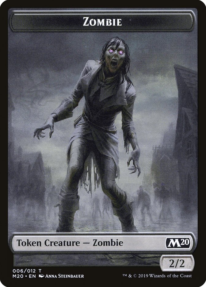 Soldier // Zombie Double-Sided Token [Game Night 2019 Tokens] | Game Grid - Logan