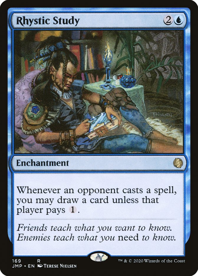 Rhystic Study [Jumpstart] | Game Grid - Logan