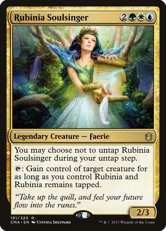 Rubinia Soulsinger [Commander Anthology] | Game Grid - Logan