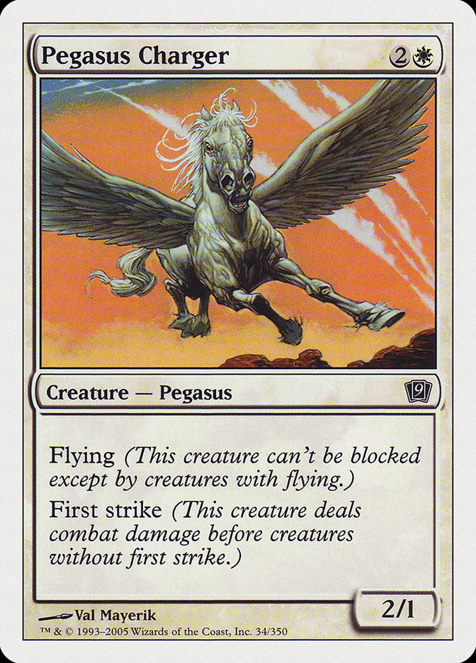 Pegasus Charger [Ninth Edition] | Game Grid - Logan