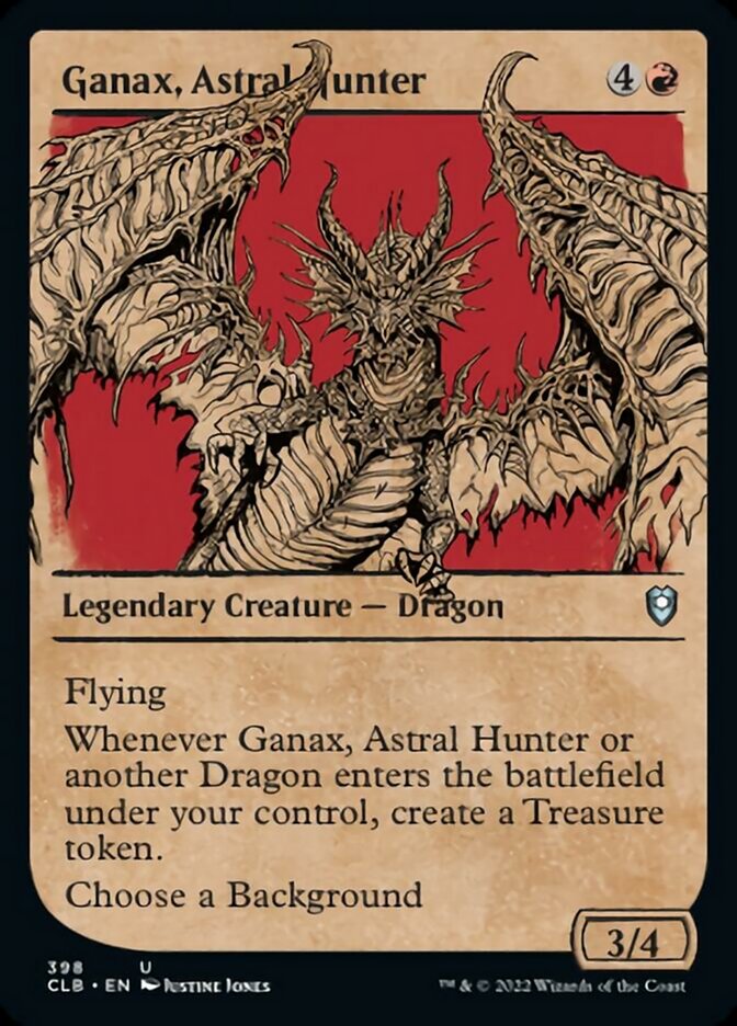 Ganax, Astral Hunter (Showcase) [Commander Legends: Battle for Baldur's Gate] | Game Grid - Logan
