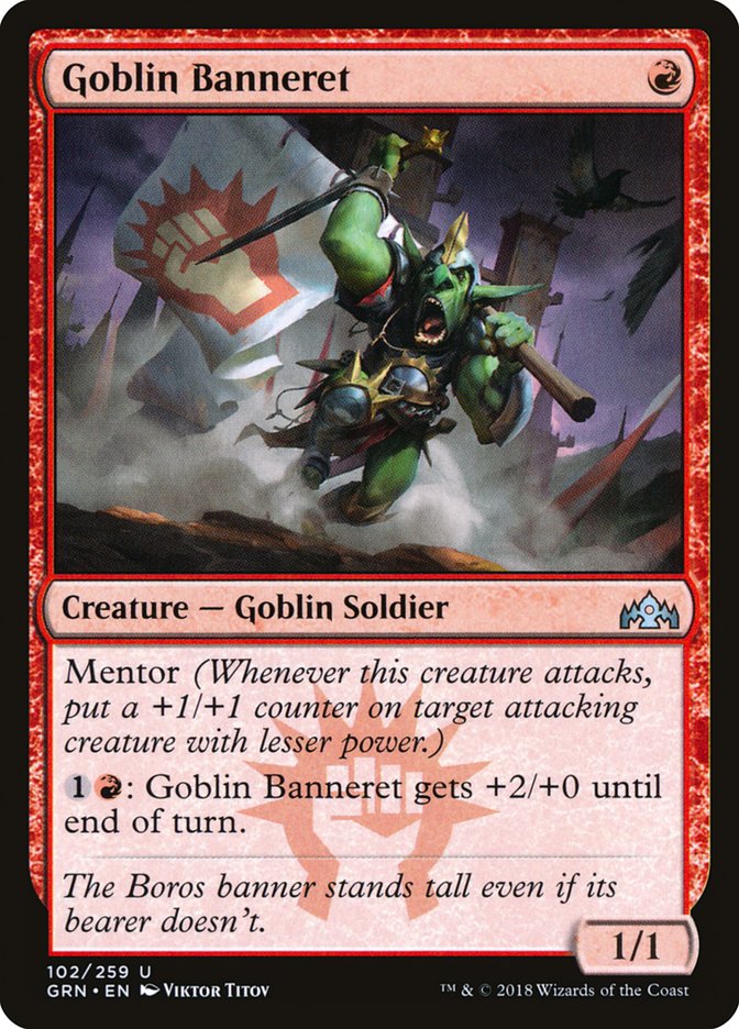 Goblin Banneret [Guilds of Ravnica] | Game Grid - Logan