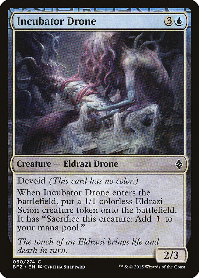 Incubator Drone [Battle for Zendikar] | Game Grid - Logan