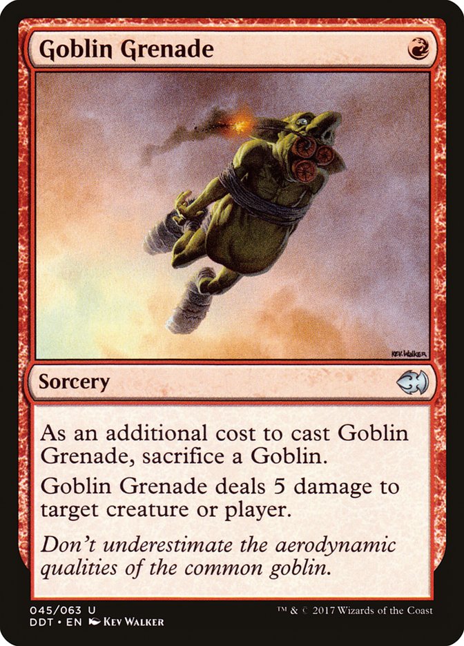 Goblin Grenade [Duel Decks: Merfolk vs. Goblins] | Game Grid - Logan