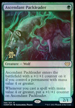 Ascendant Packleader [Innistrad: Crimson Vow Prerelease Promos] | Game Grid - Logan