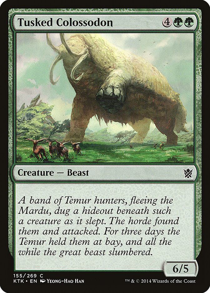 Tusked Colossodon [Khans of Tarkir] | Game Grid - Logan