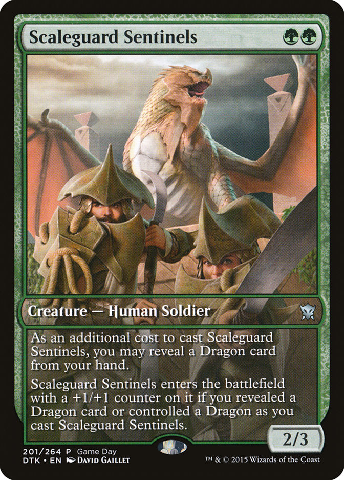 Scaleguard Sentinels (Game Day) [Dragons of Tarkir Promos] | Game Grid - Logan