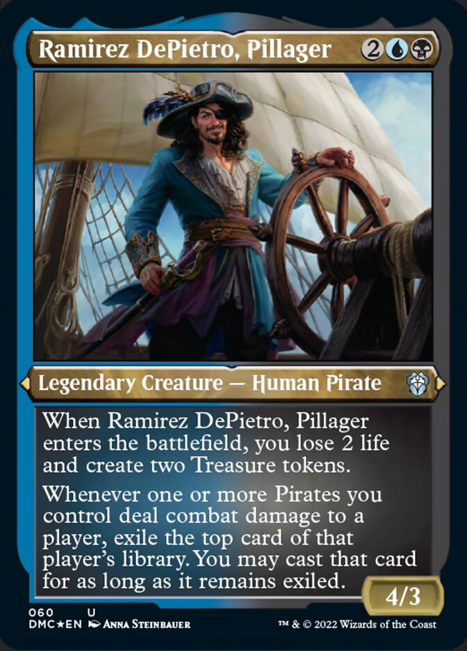Ramirez DePietro, Pillager (Foil Etched) [Dominaria United Commander] | Game Grid - Logan