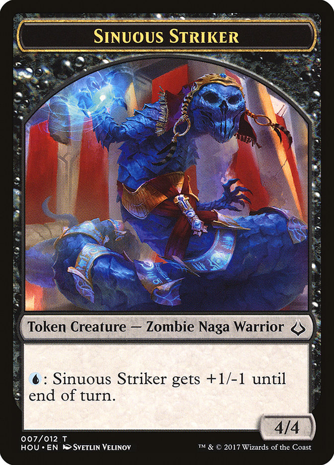 Sinuous Striker Token [Hour of Devastation Tokens] | Game Grid - Logan