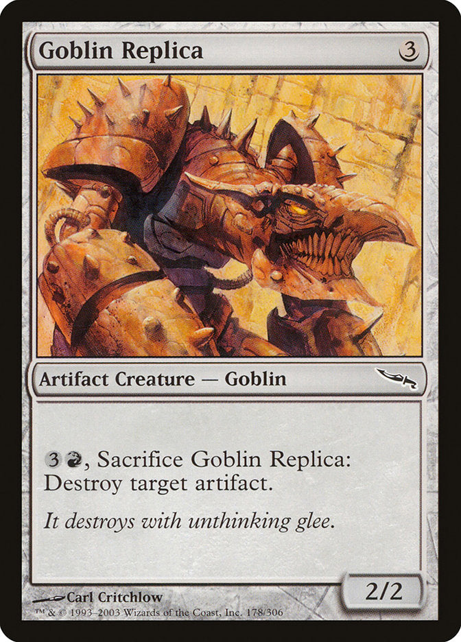 Goblin Replica [Mirrodin] | Game Grid - Logan