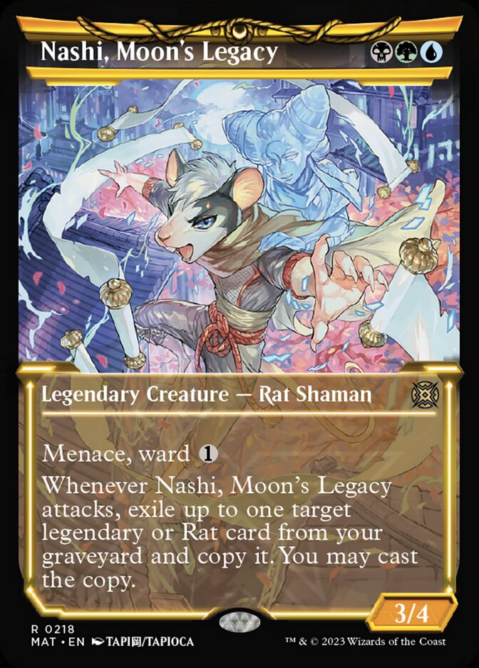 Nashi, Moon's Legacy (Showcase Halo Foil) [March of the Machine: The Aftermath] | Game Grid - Logan