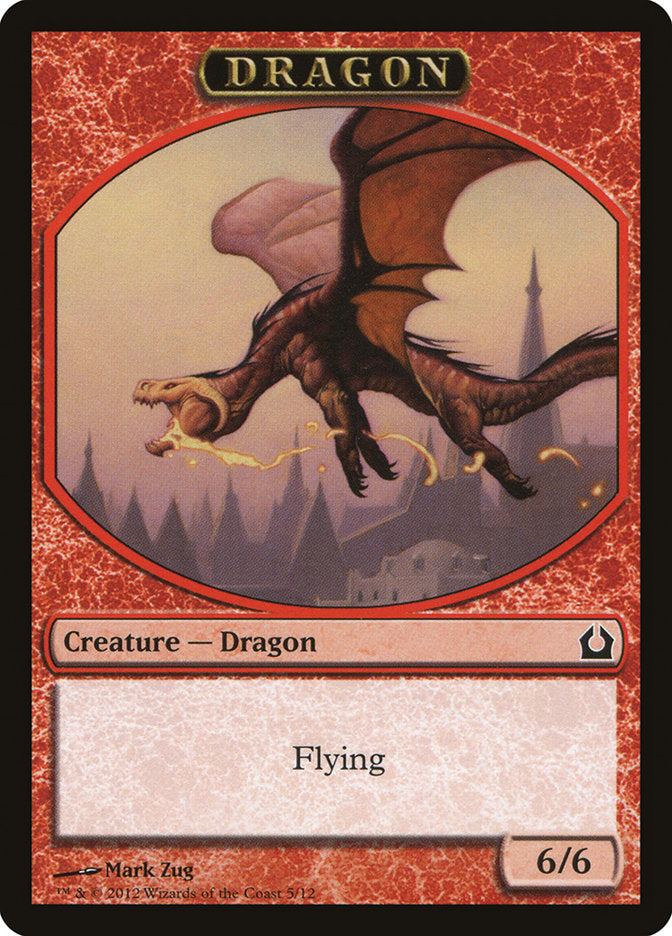 Dragon Token [Return to Ravnica Tokens] | Game Grid - Logan