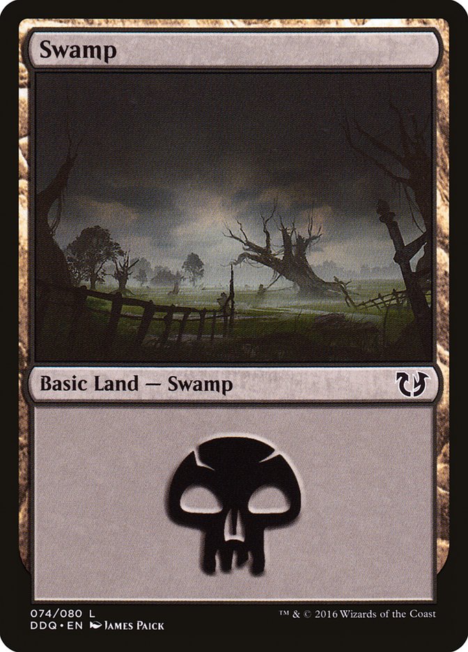 Swamp (74) [Duel Decks: Blessed vs. Cursed] | Game Grid - Logan