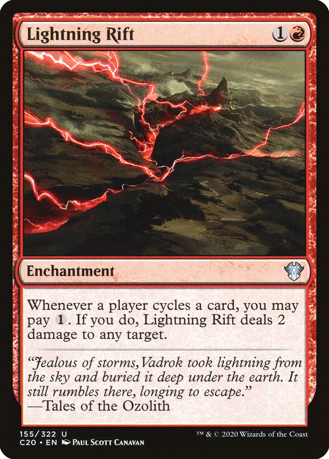 Lightning Rift [Commander 2020] | Game Grid - Logan