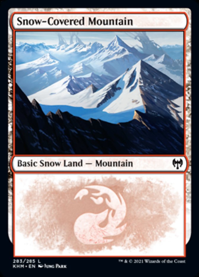 Snow-Covered Mountain (283) [Kaldheim] | Game Grid - Logan