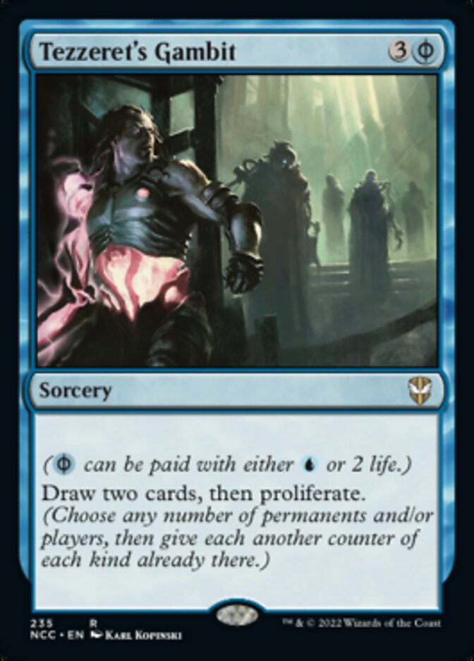 Tezzeret's Gambit [Streets of New Capenna Commander] | Game Grid - Logan