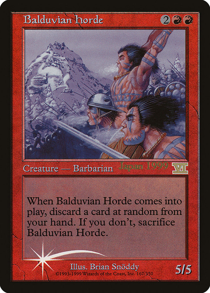 Balduvian Horde (Worlds) [World Championship Promos] | Game Grid - Logan