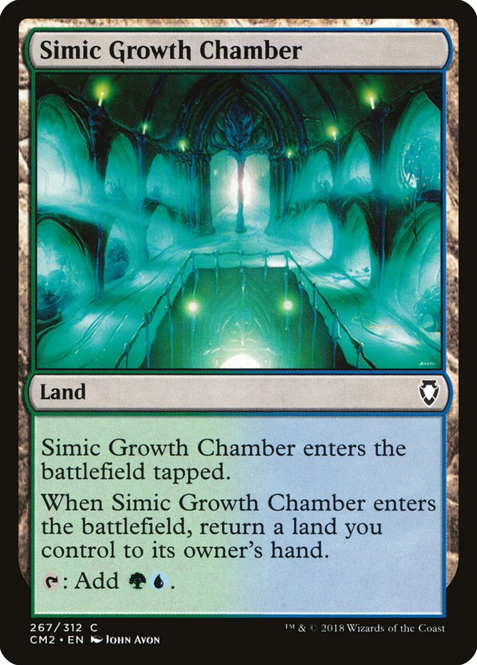 Simic Growth Chamber [Commander Anthology Volume II] | Game Grid - Logan