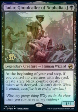 Jadar, Ghoulcaller of Nephalia [Innistrad: Midnight Hunt Prerelease Promos] | Game Grid - Logan